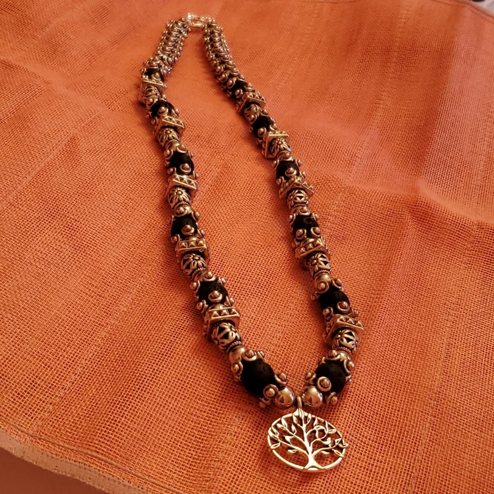 Tree of life silverNecklace no532 - Picture 4 of 6